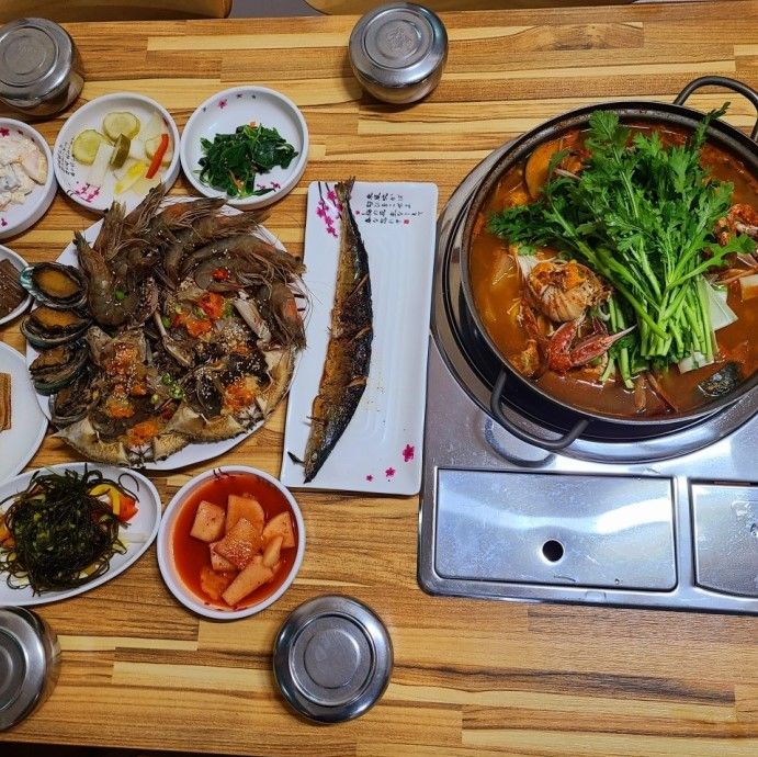 만선 꽃게랑낙지