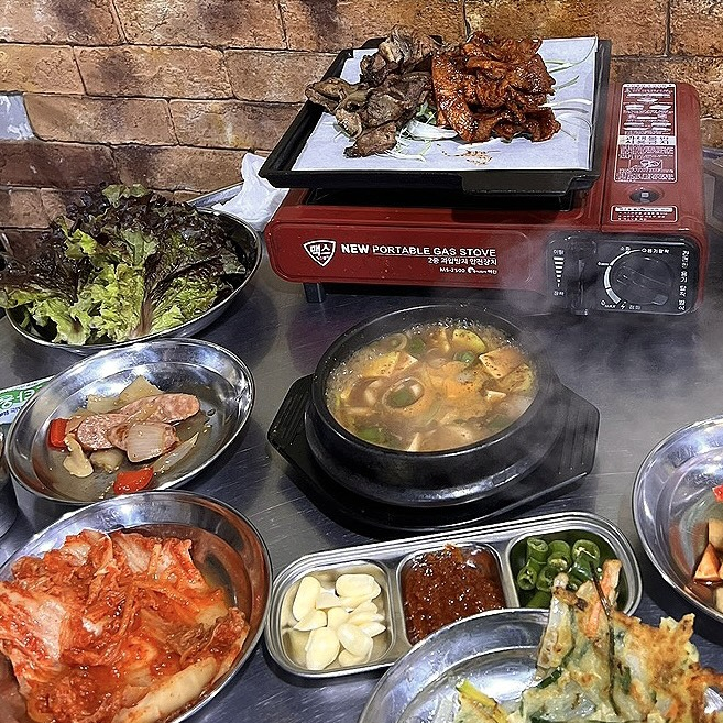 정선연탄불고기