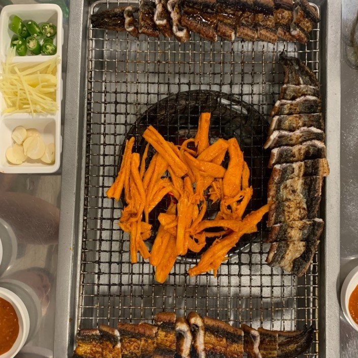 참숯민물장어구이