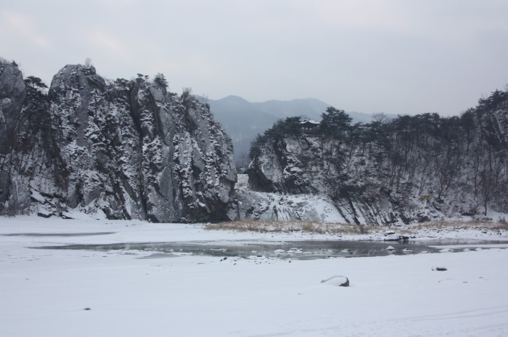 수주팔봉 야영지