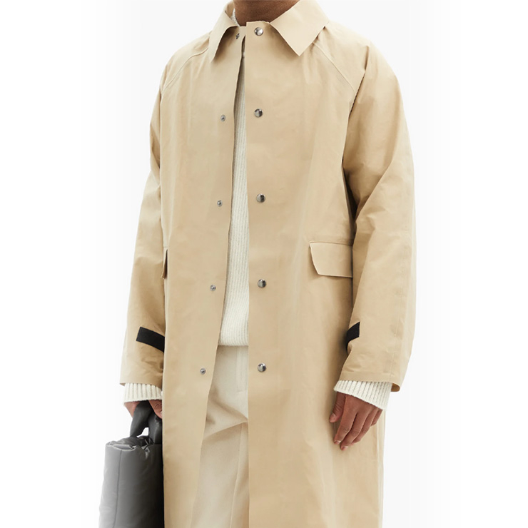 Original wax-coated cotton-canvas coat, $803 USD