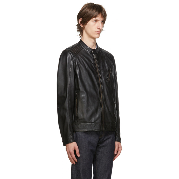 Black V Racer 2.0 Jacket, $870 USD