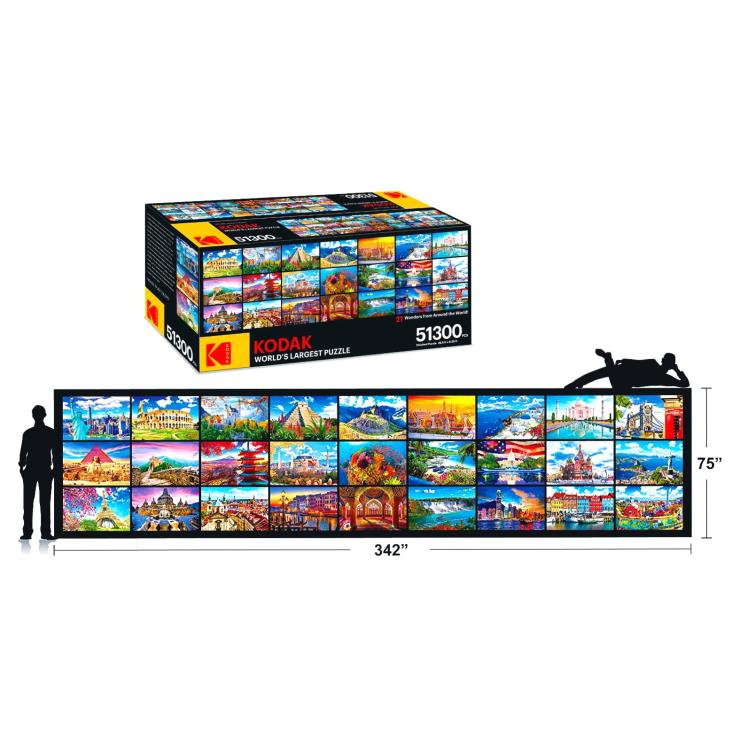 KODAK, 27 Landmark Jigsaw Puzzles