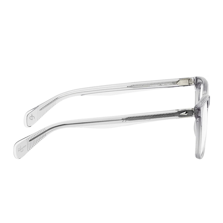 Grey Square Glasses, $240 USD
