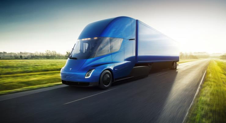tesla semi truck