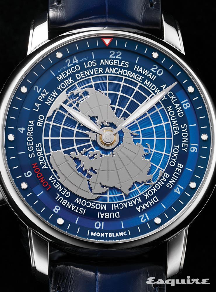 43mm 스틸 케이스, 오토매틱 무브먼트 919만원 몽블랑.