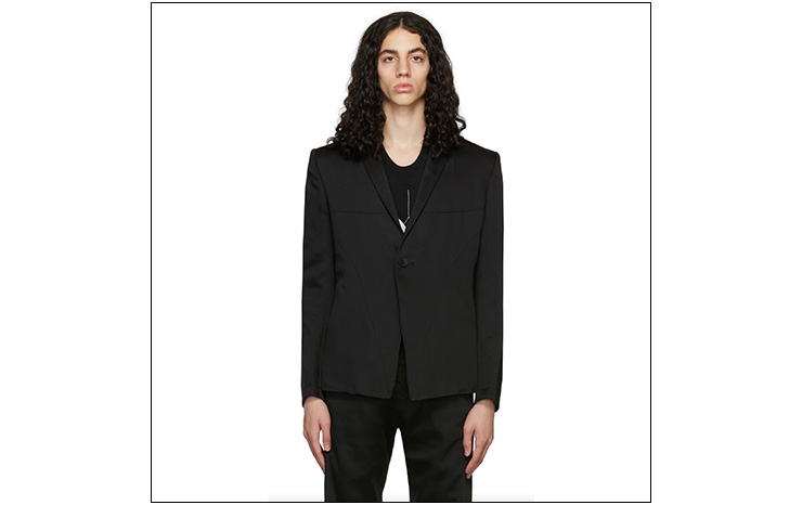 줄리어스 & 블랙 비스코스 블레이저, $1,395 USD