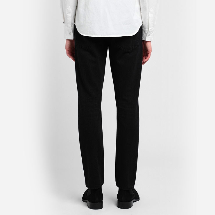 WIDE-LEG ESSENTIAL DENIM PANTS, $99 USD