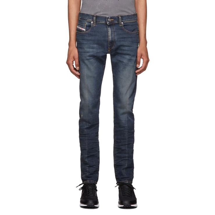 Blue D-Strukt Jeans, $395 USD.