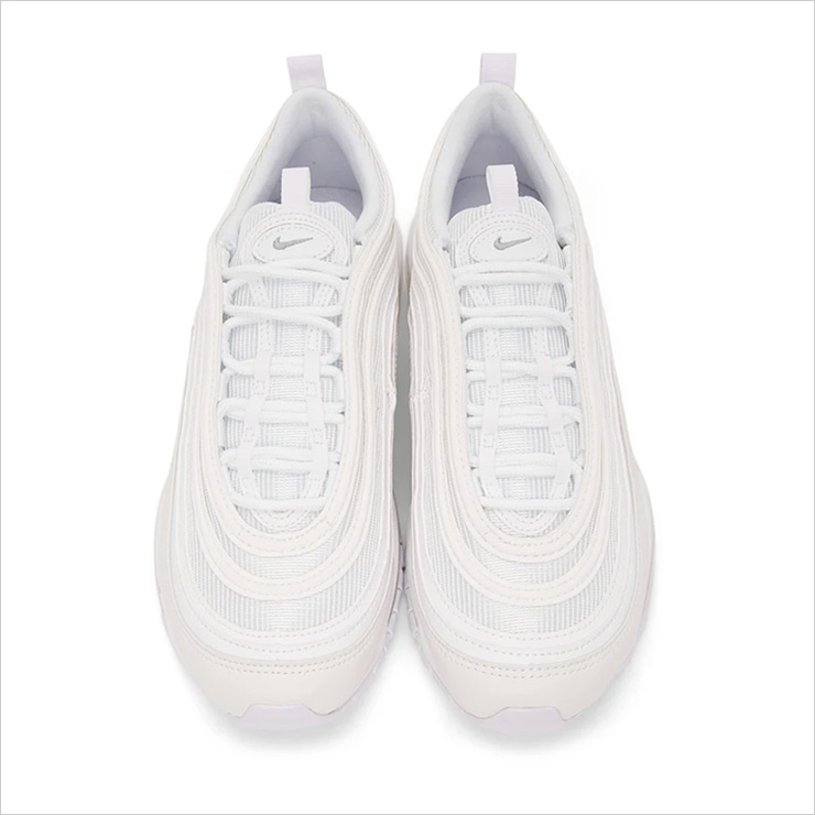 나이키 화이트 에어맥스 97, $200 USD