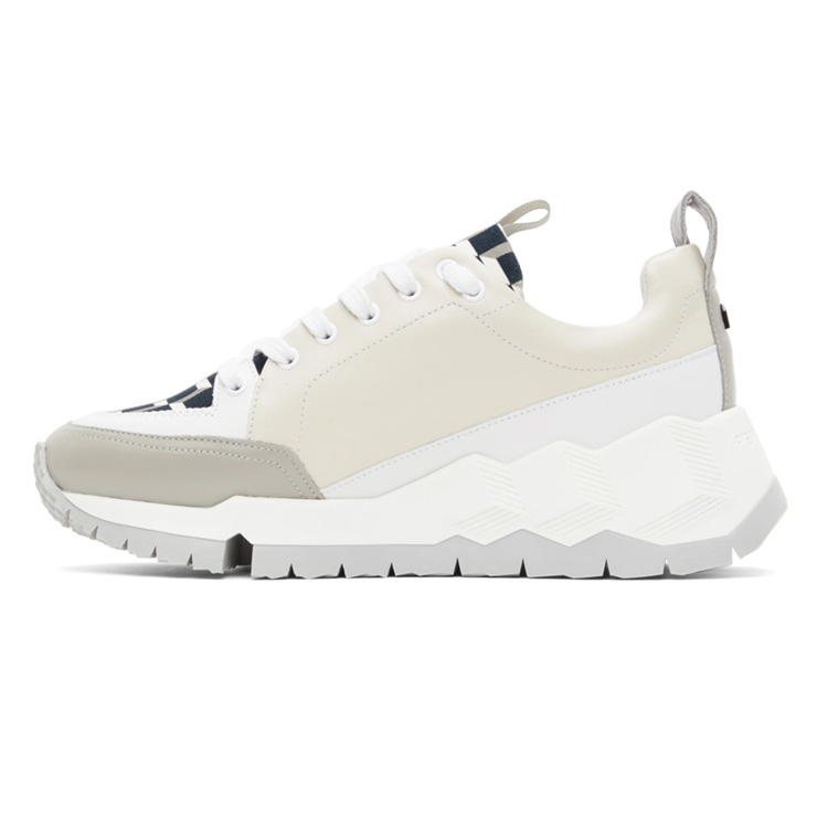 White & Black Street Life Low-Top Sneakers, $625 USD.