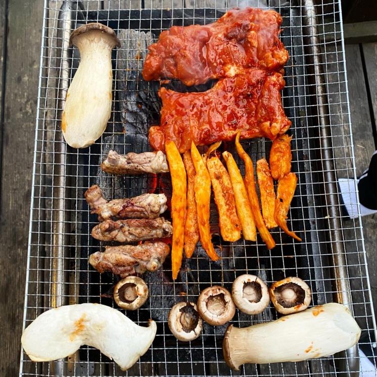 수락산숯불닭갈비