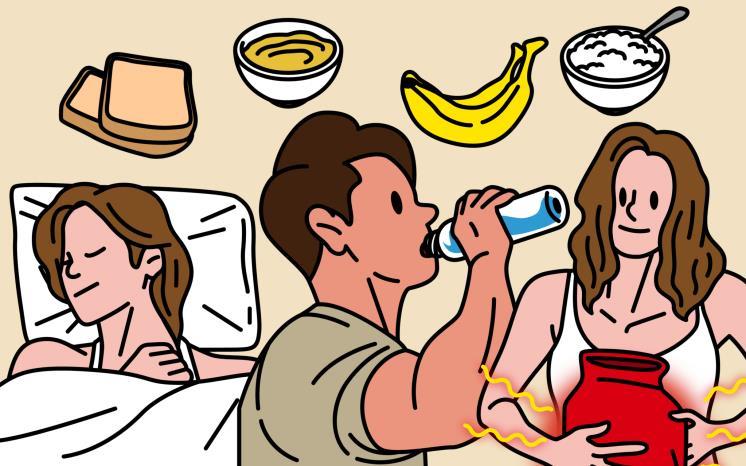 약을 먹지 않고 설사 멈추는 방법 4