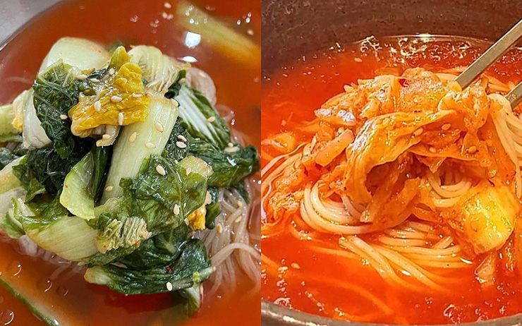 살얼음 동동 띄운 김치말이국수 맛집 5